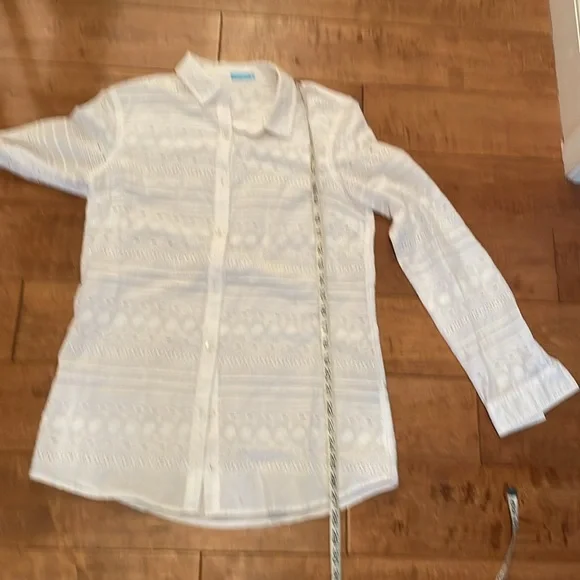 j McLaughlin S embroidered top - Picture 7 of 8